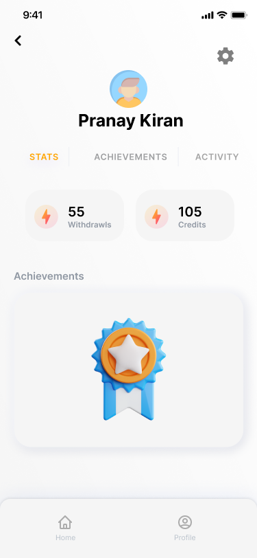 App Screenshot Profile